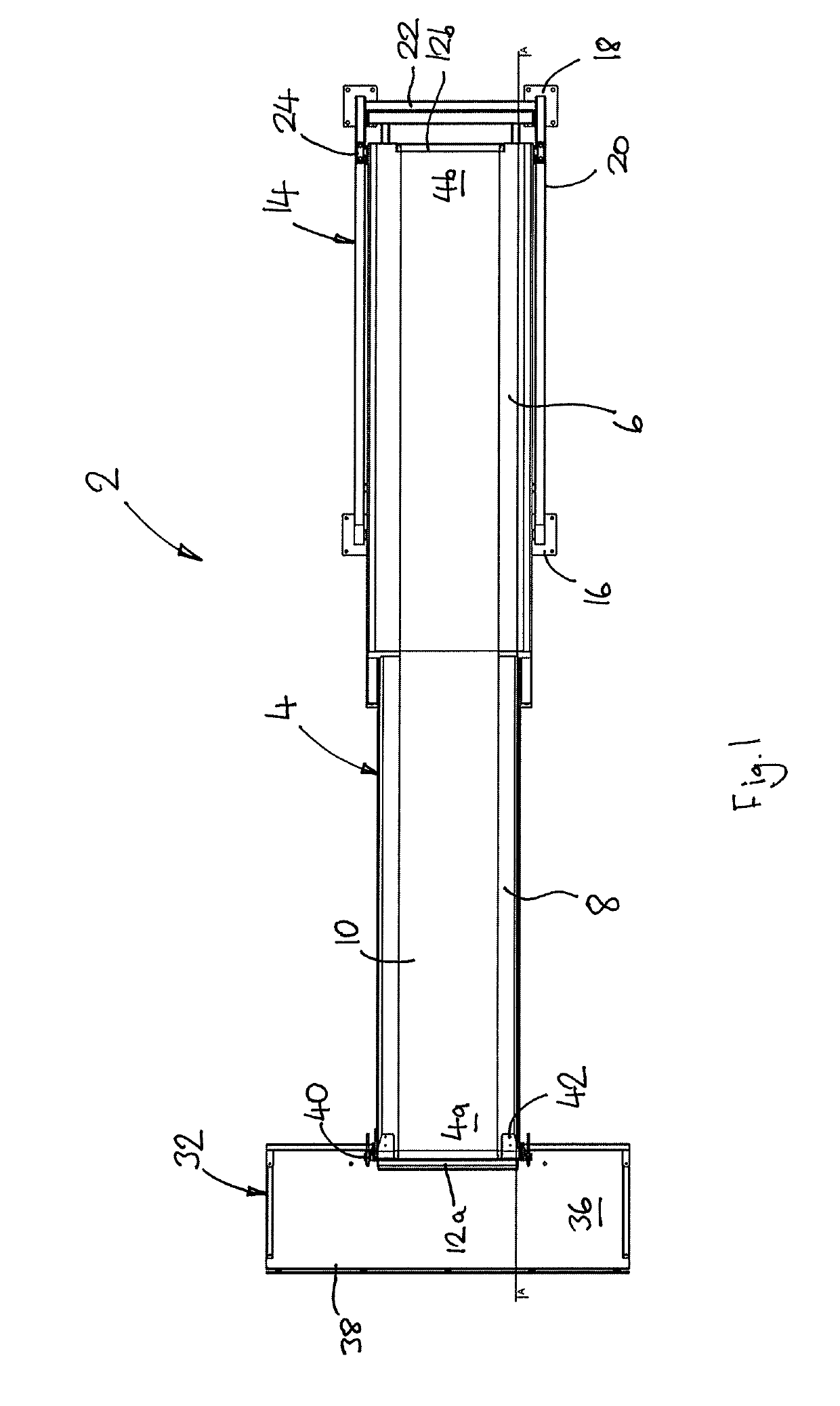 Telescopic boom conveyor with operator platform