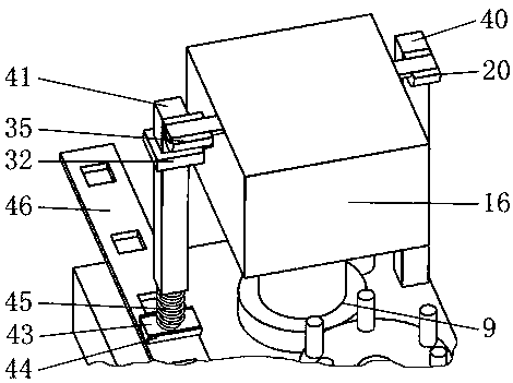 Pressing mold mechanism