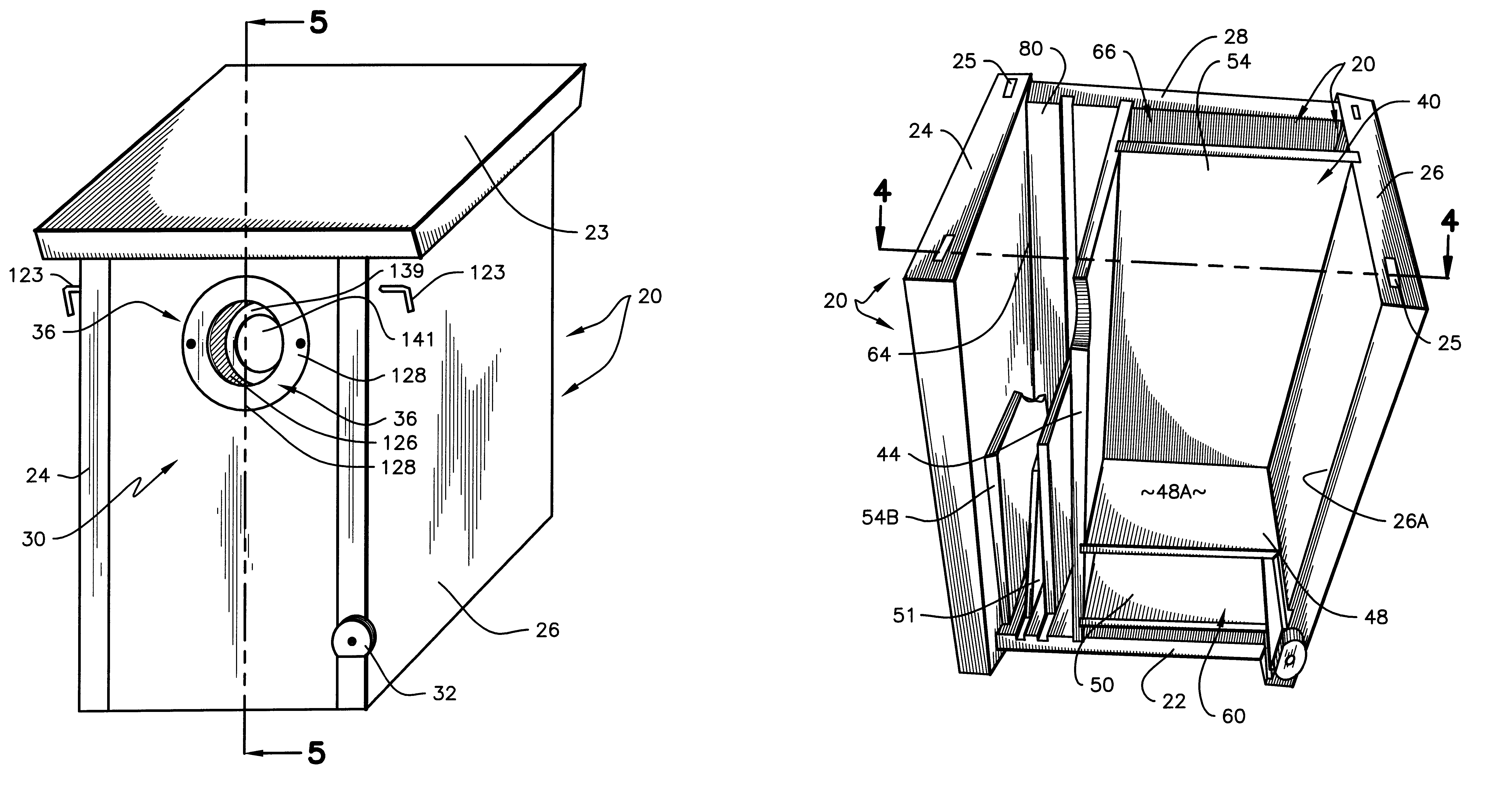 Variable volume multi-species bird house