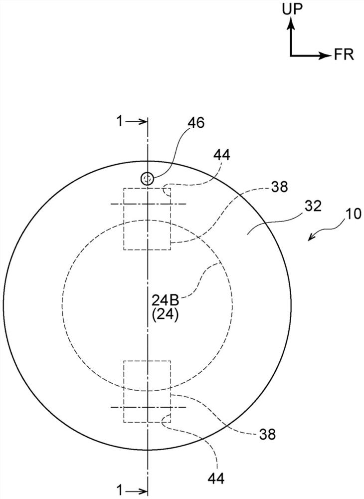 Vehicle door glass breaking device