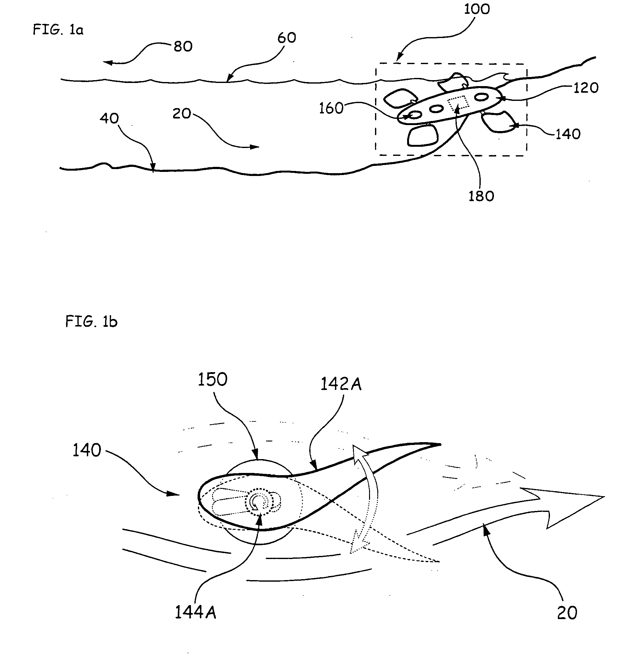 Amphibious robot devices