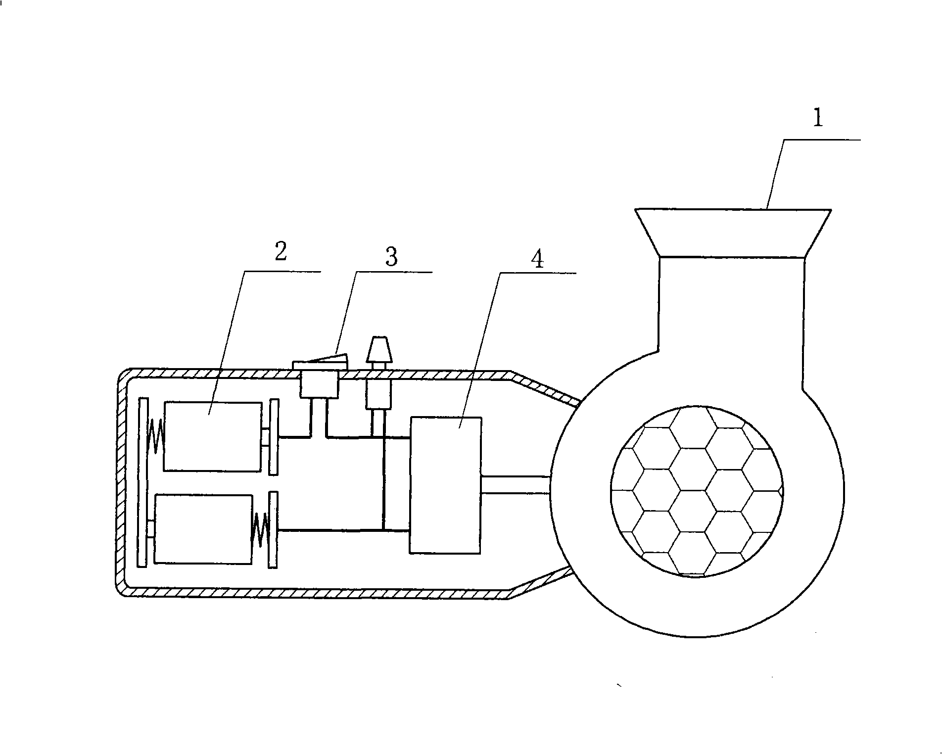 Portable refrigerating device