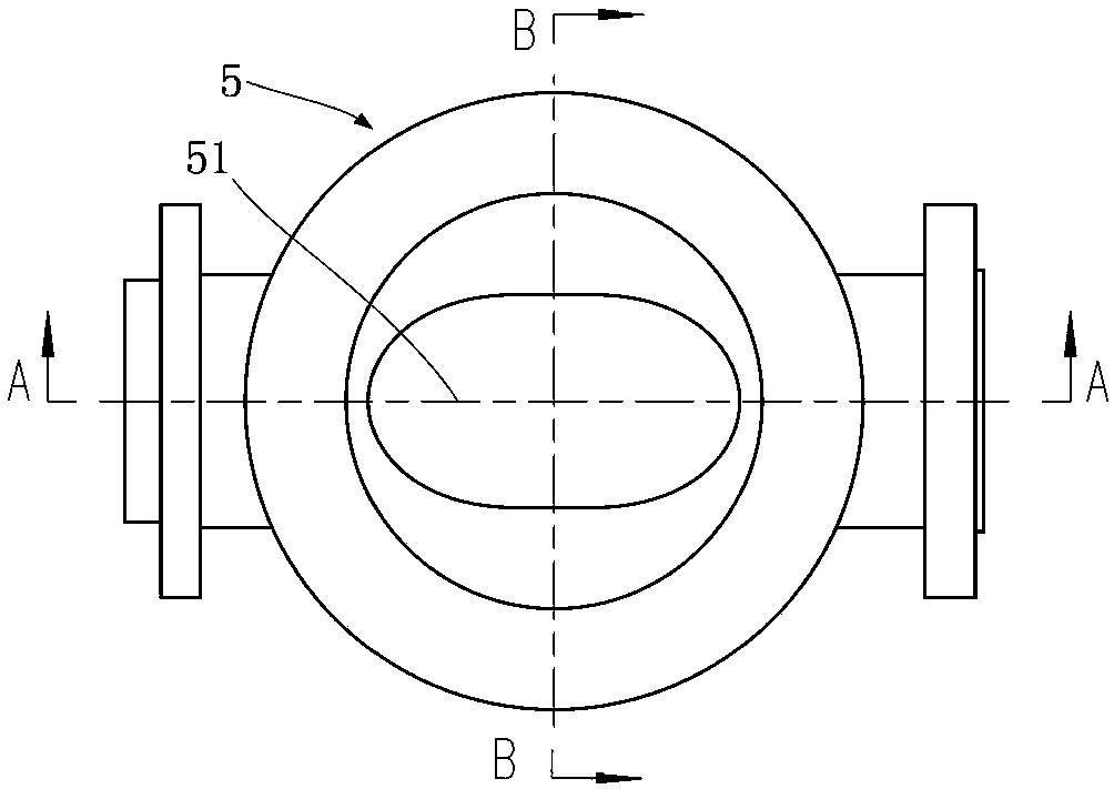 Abrasive flow machining die for uniform polishing of inner wall of cross-hole workpiece and calculating method of cores of abrasive flow machining die