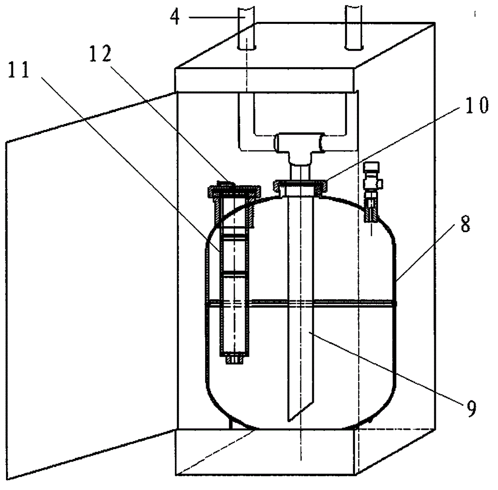 Fire extinguishing system for buses