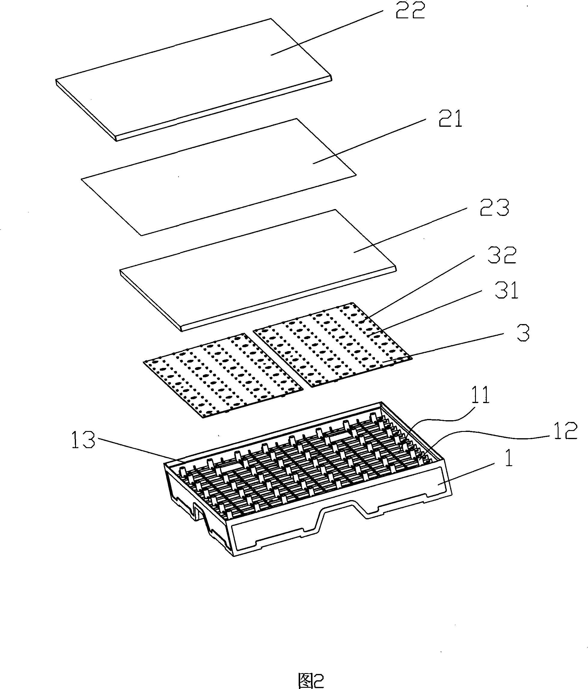 Dancing floor lamp module