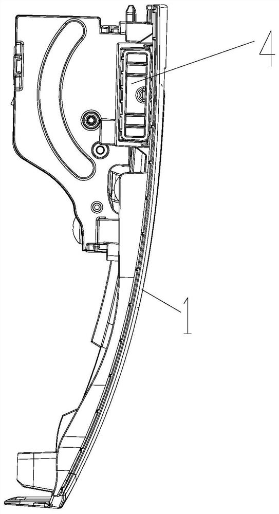 Air inlet structure, air conditioner indoor unit and air conditioner