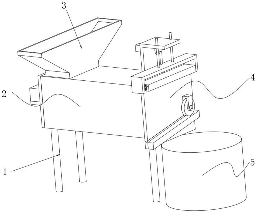 Medical waste disinfection treatment device for department of infectious diseases