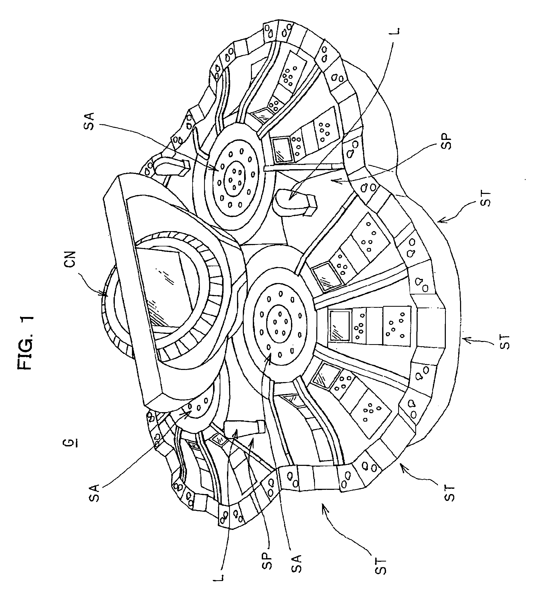 Game machine with physical lottery mechanism