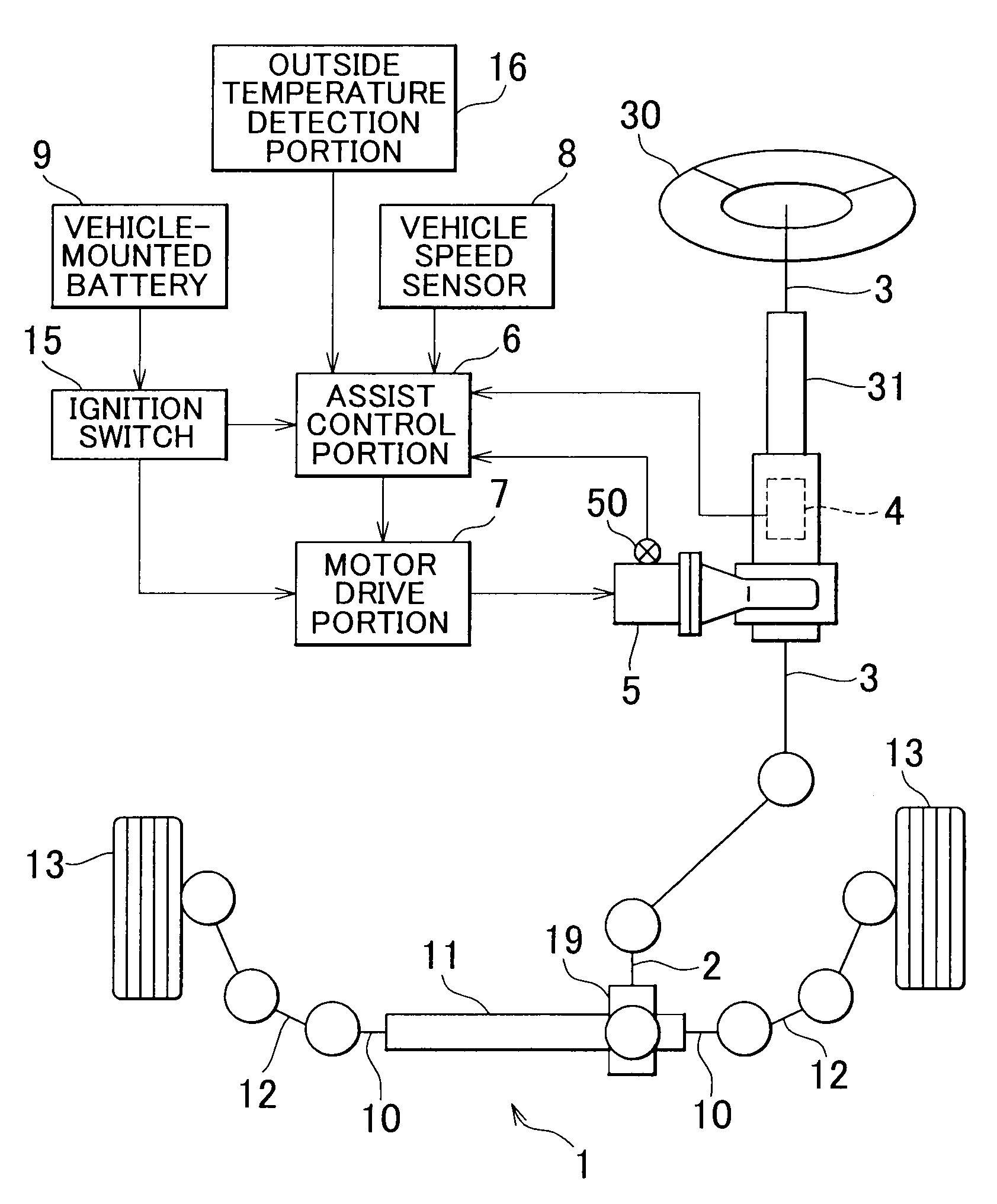 Electric power steering device