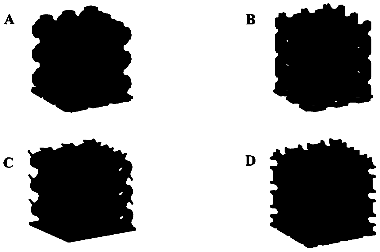 3D printed controllable porous hydroxyapatite bioceramic stent and preparation method thereof