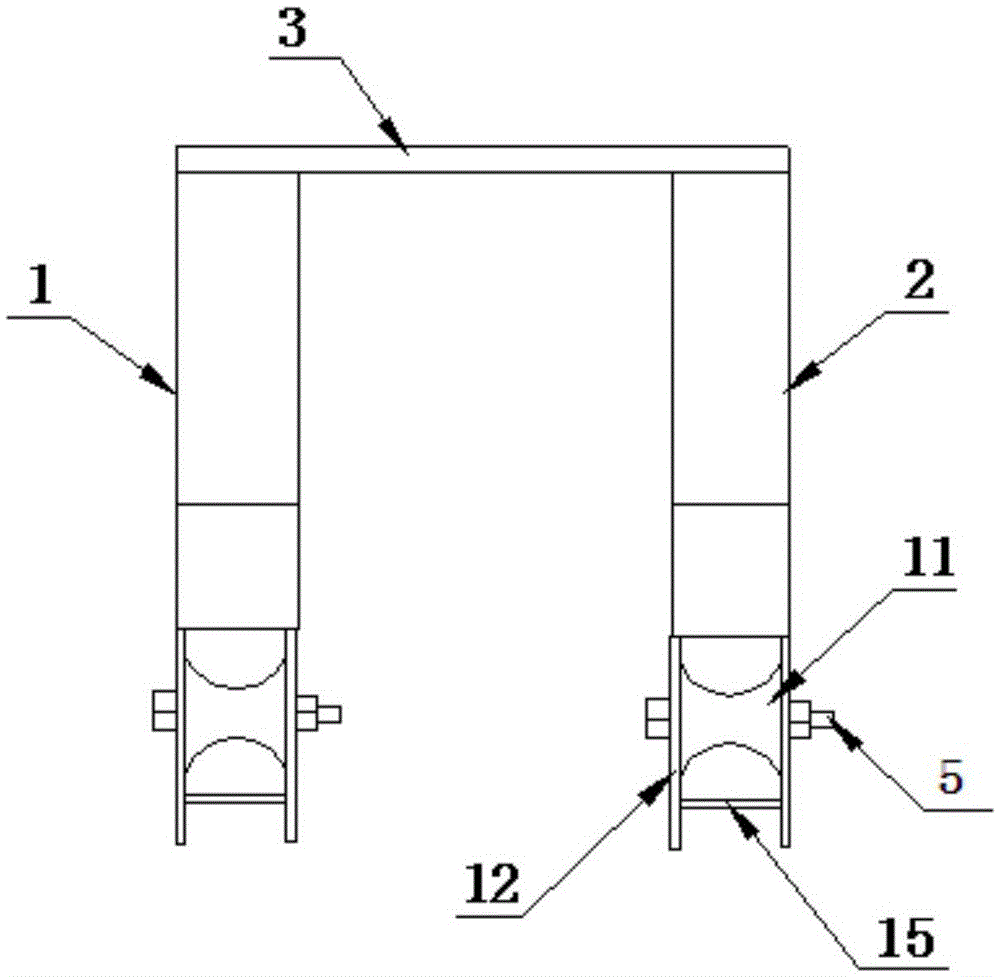 A pulley for high-altitude lines or pipe diameters and its installation method