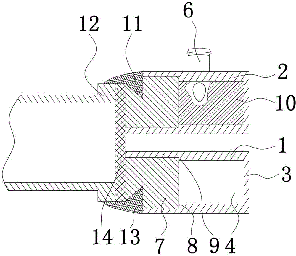 Output lens cooling device of carbon dioxide laser