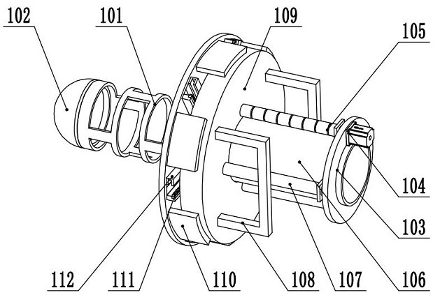 Automatic intestinal polyp resection device for surgical department