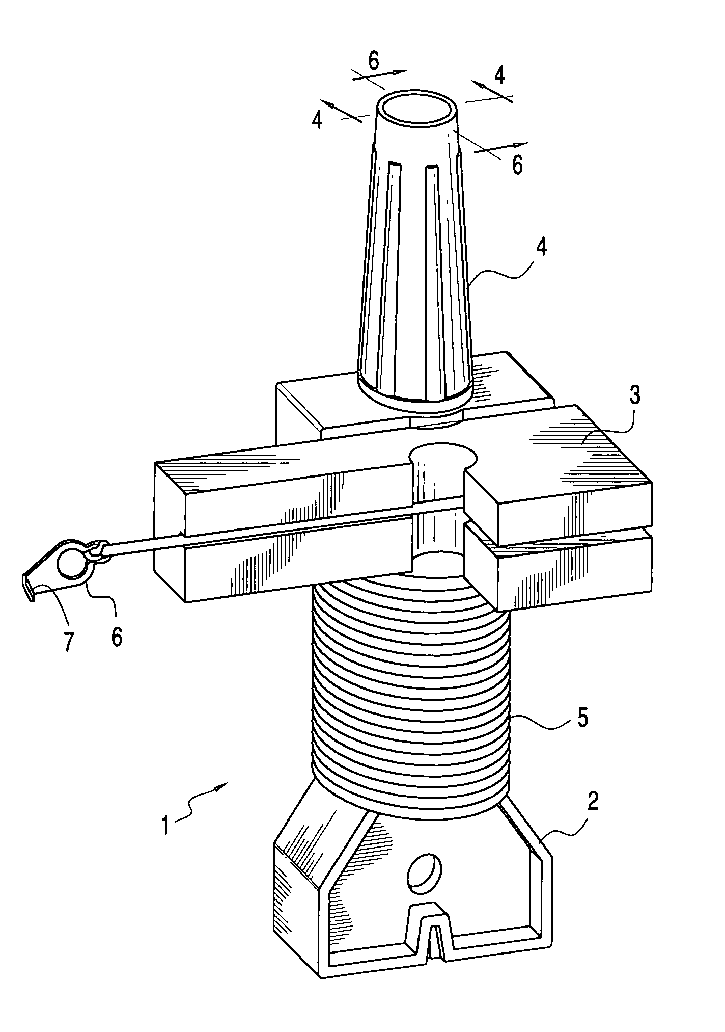 Self supporting string line reel-line block tool