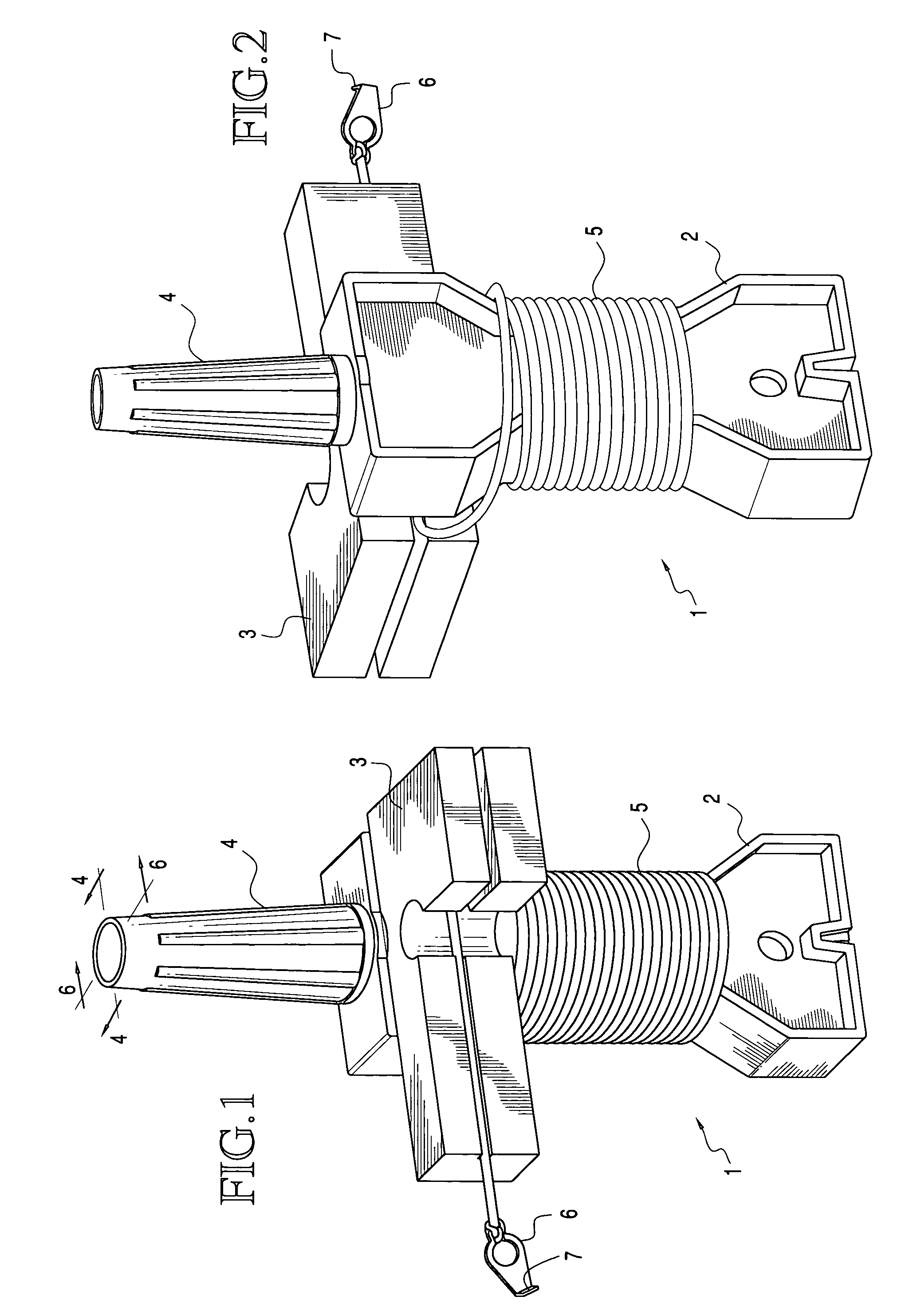 Self supporting string line reel-line block tool