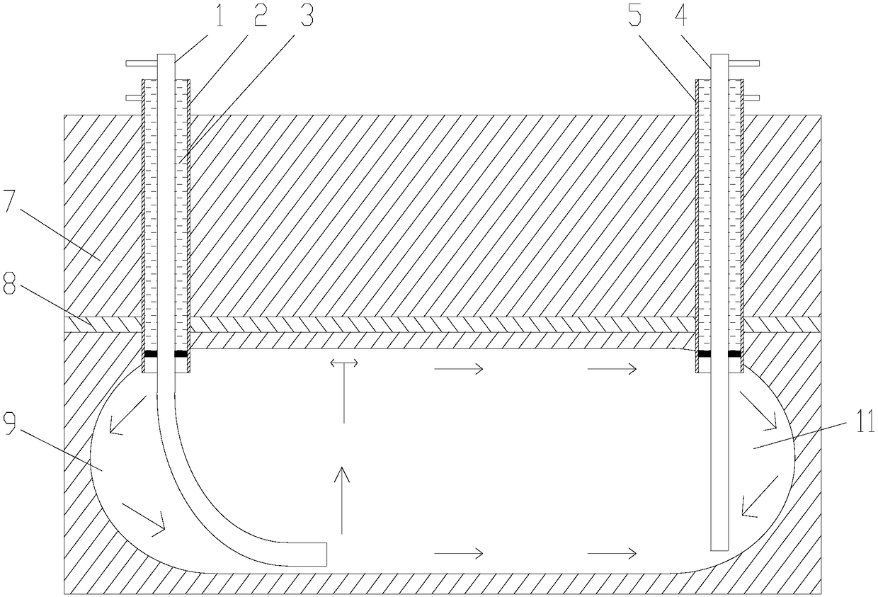 Two-well horizontal connected well group retreating solution mining/cavity-building method