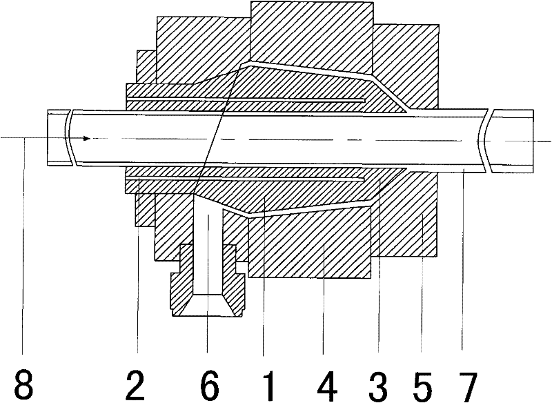 Ultra-high molecular weight polyethylene/polyvinyl chloride composite pipe and its manufacturing method