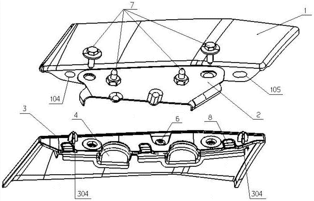 Assembly structure and assembly method of automobile fender and bumper