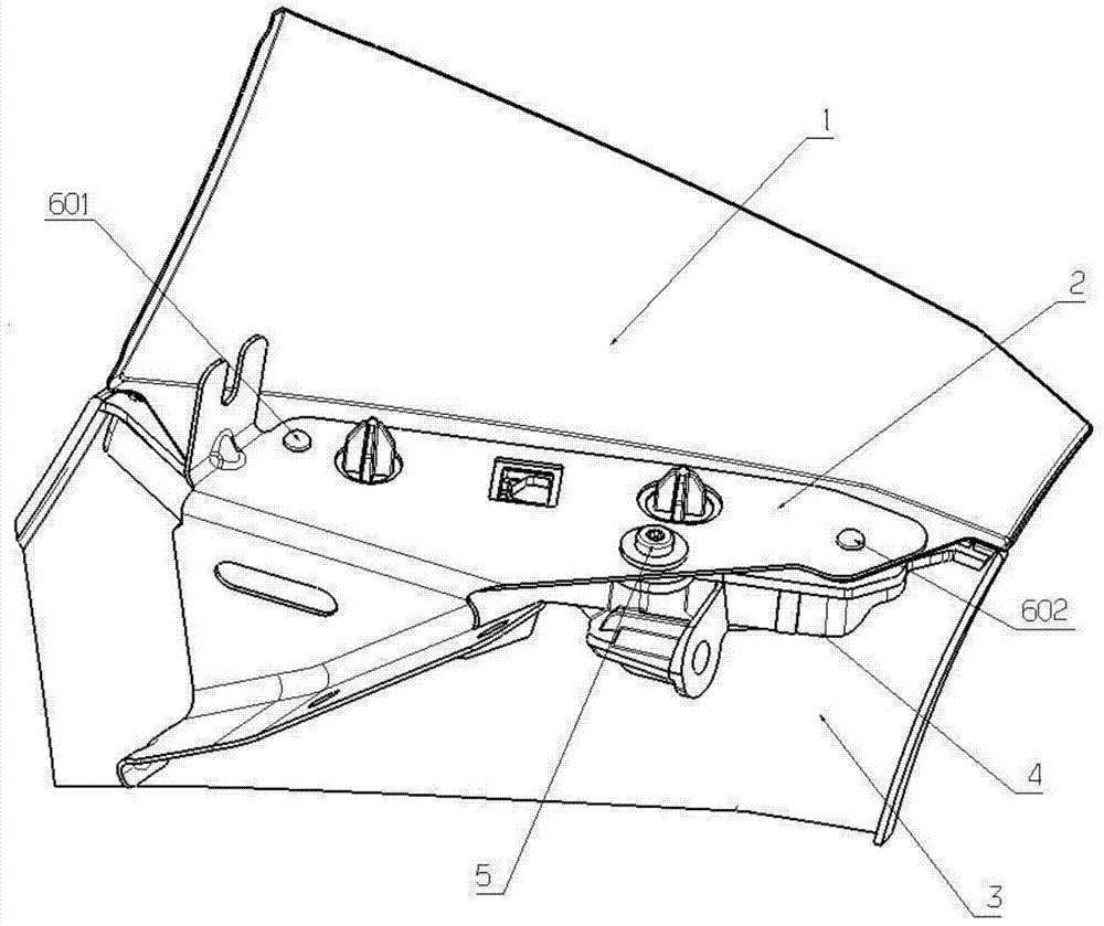 Assembly structure and assembly method of automobile fender and bumper