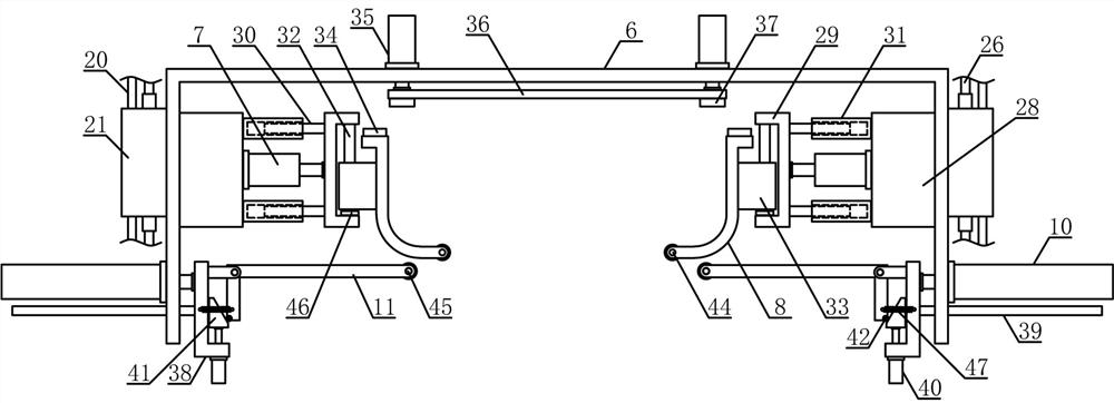 A transfer mechanism for plastic particle storage bags