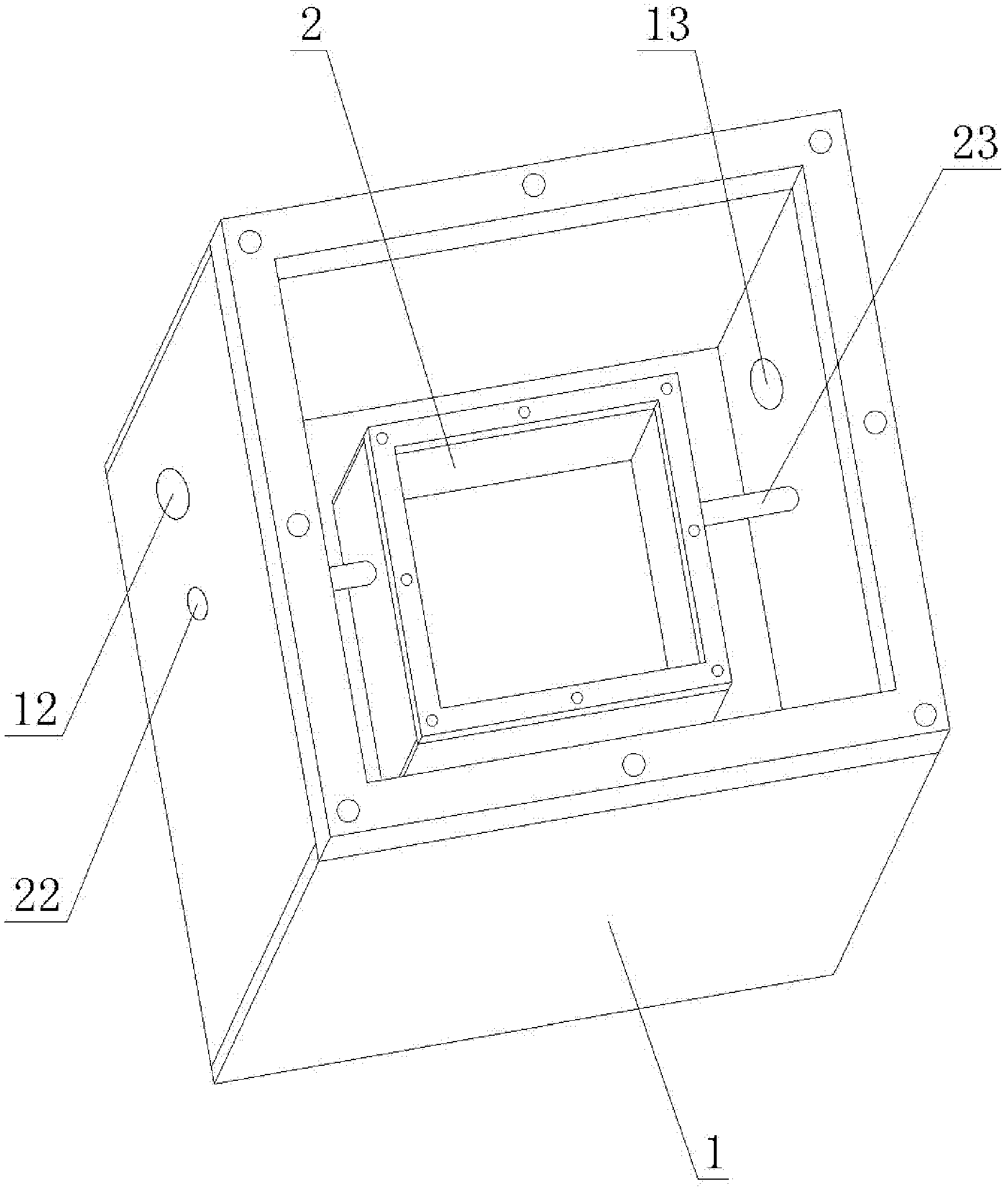 Supercritical-kerosene observation device