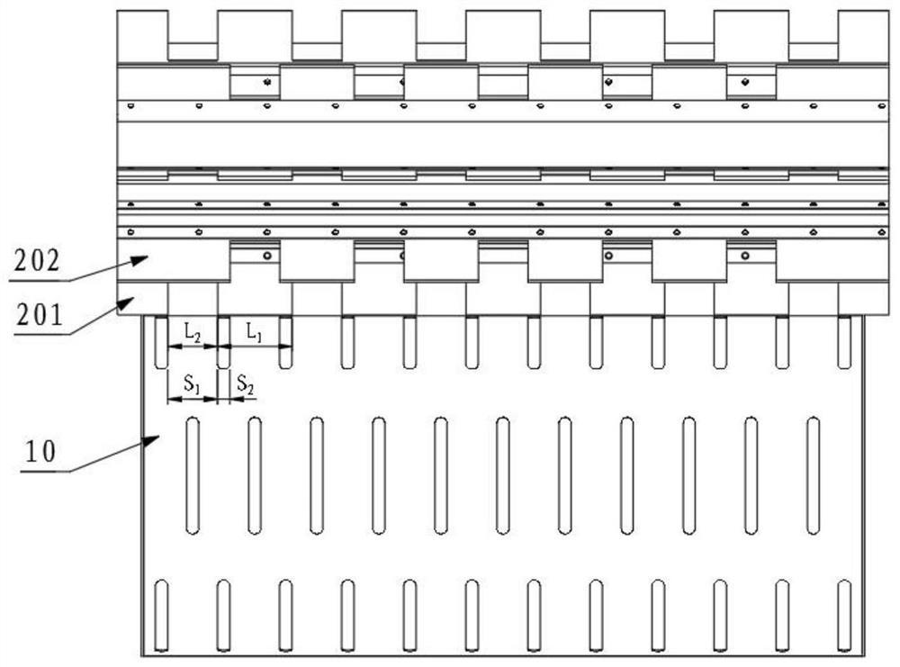 A roller type residual film conveying device