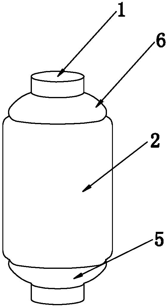 Flexible guardrail and rubber sponge body composition and production technology applied to flexible guardrail