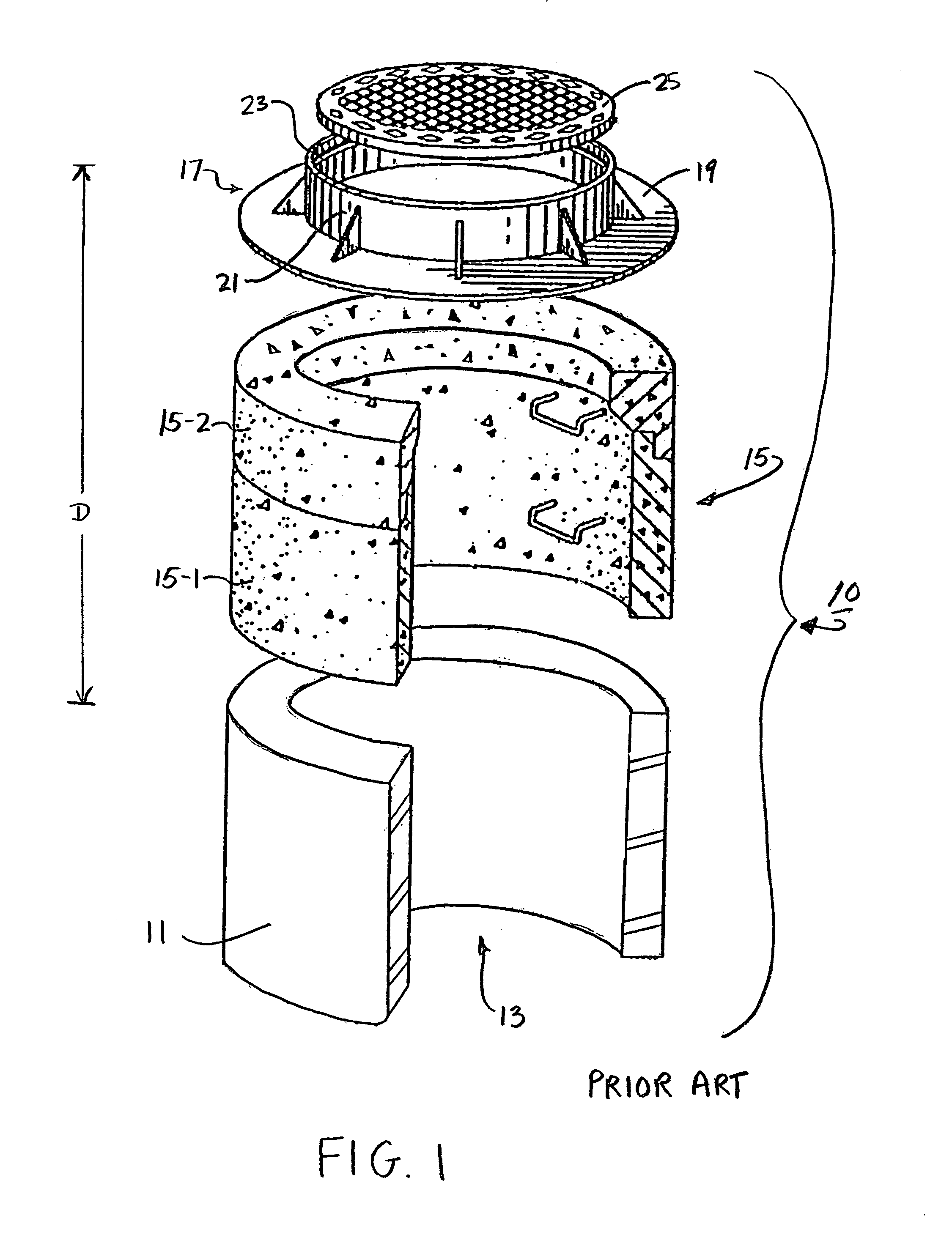 Adjustment riser for a manhole frame