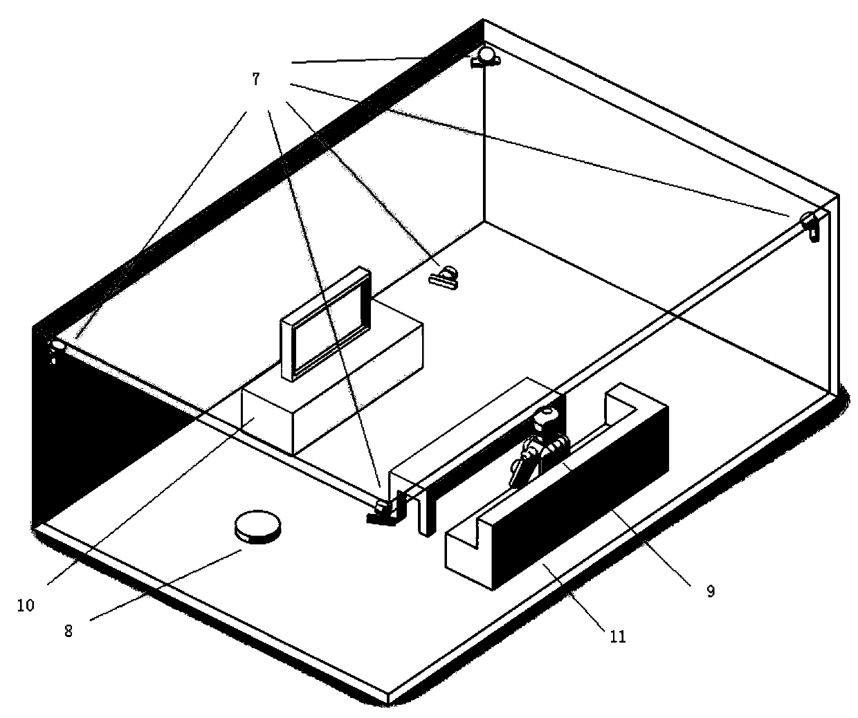 A fully automatic high-precision indoor rapid positioning method