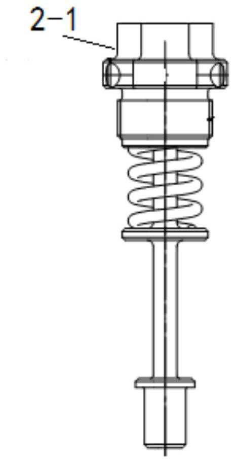 Plug assembly of borescope and cartridge receiver plugging method