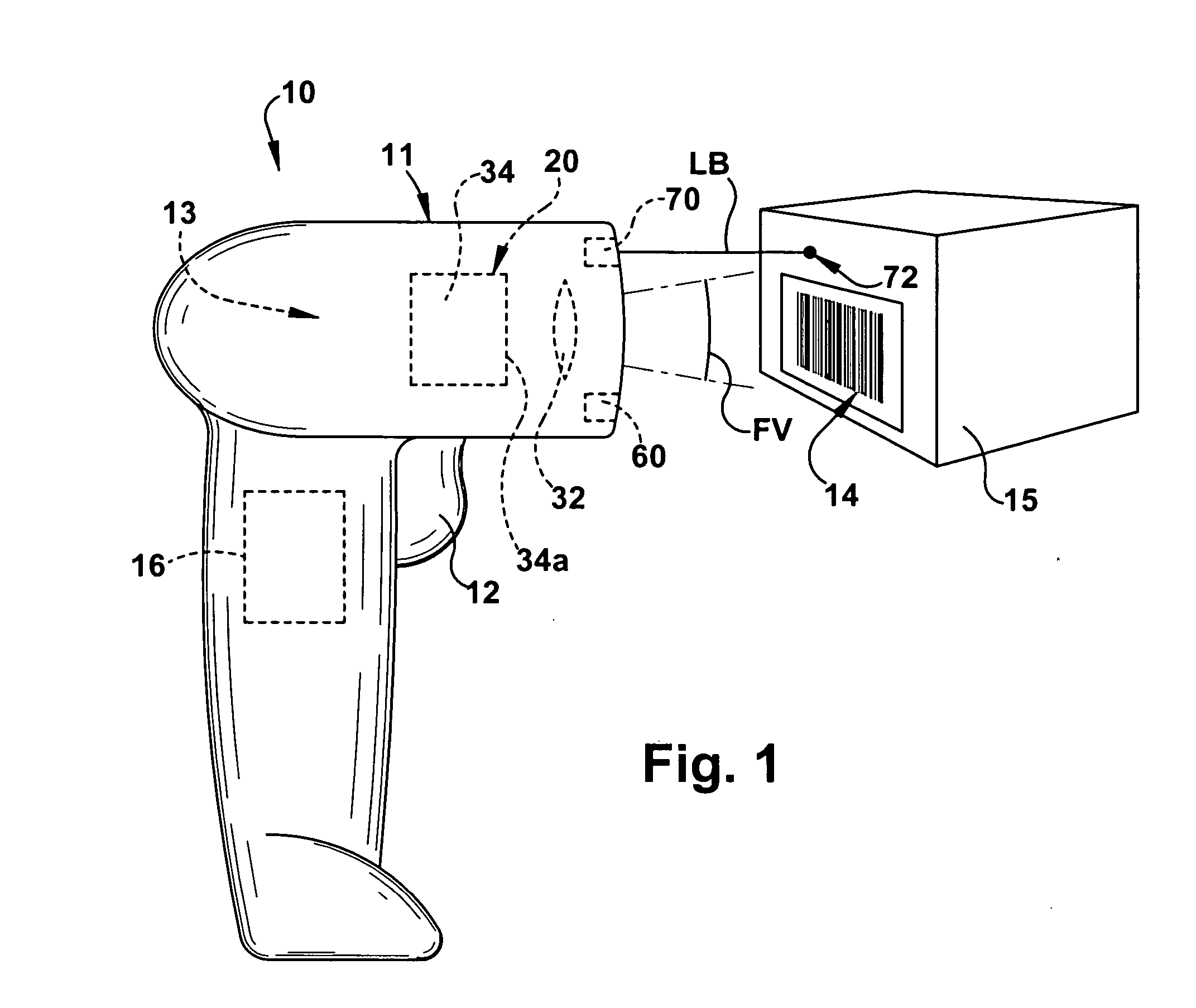 Automatic exposure system for imaging-based bar code reader