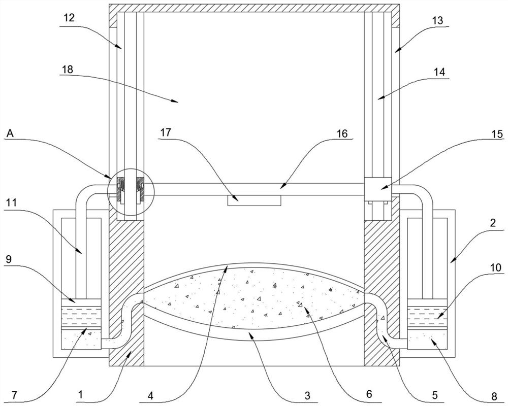 Self-adjusting and high-heat-dissipation LED lamp