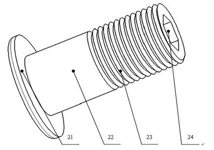 Flexile technical quick-change adapting piece and connection method