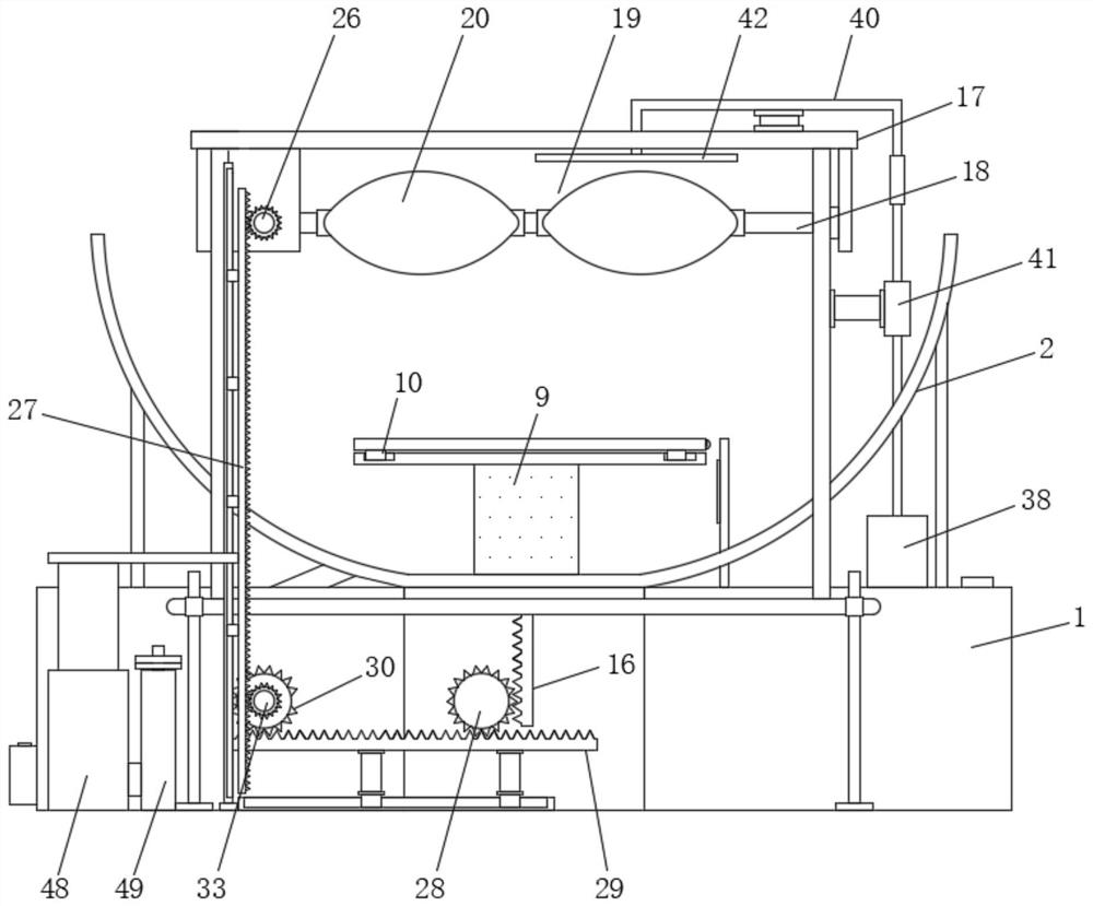 An auxiliary device for changing dressings based on orthopedic clinics