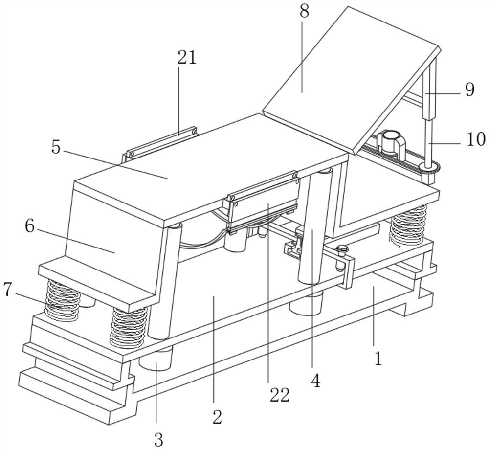 Auxiliary device for antenatal diagnosis and nursing