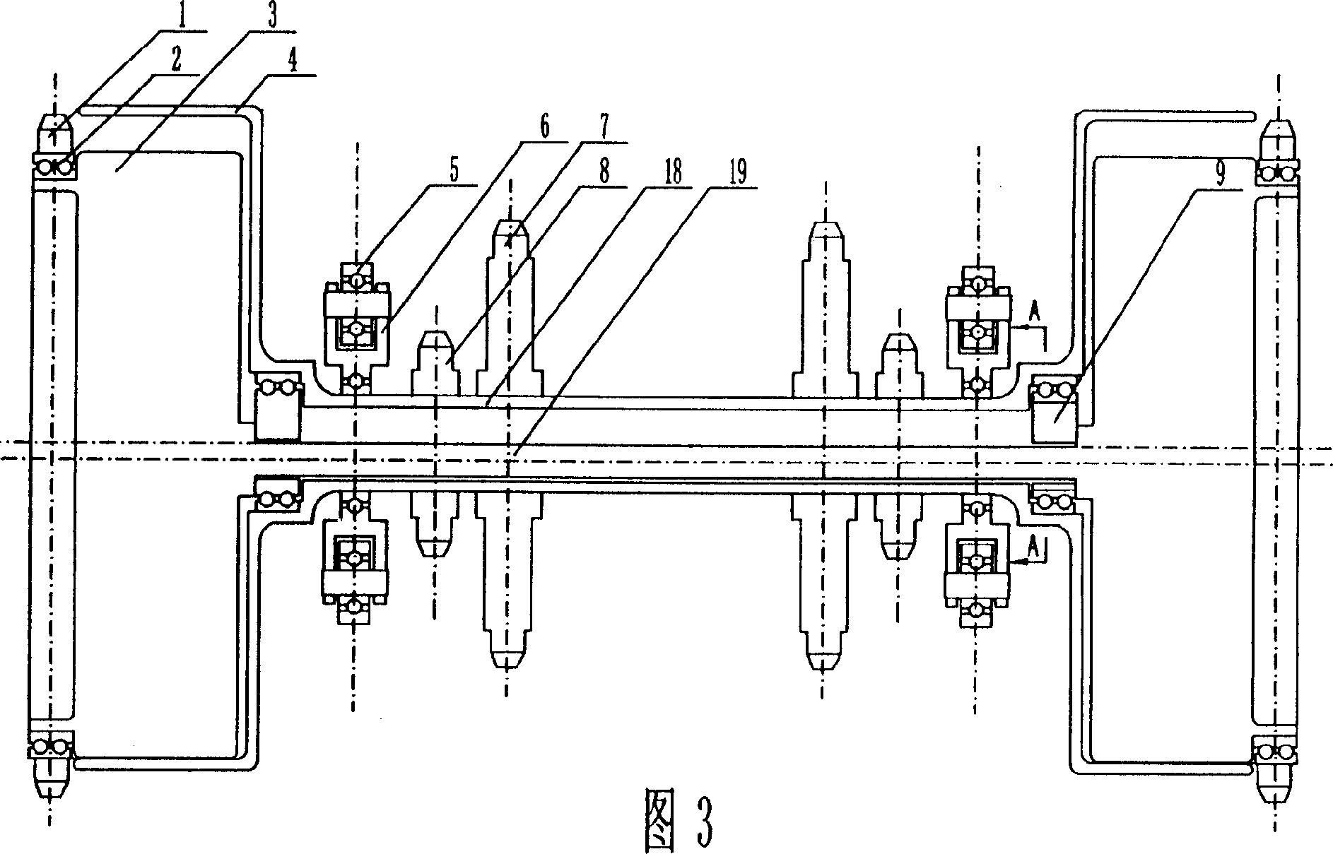 Central force deviation gravitational power amplifier