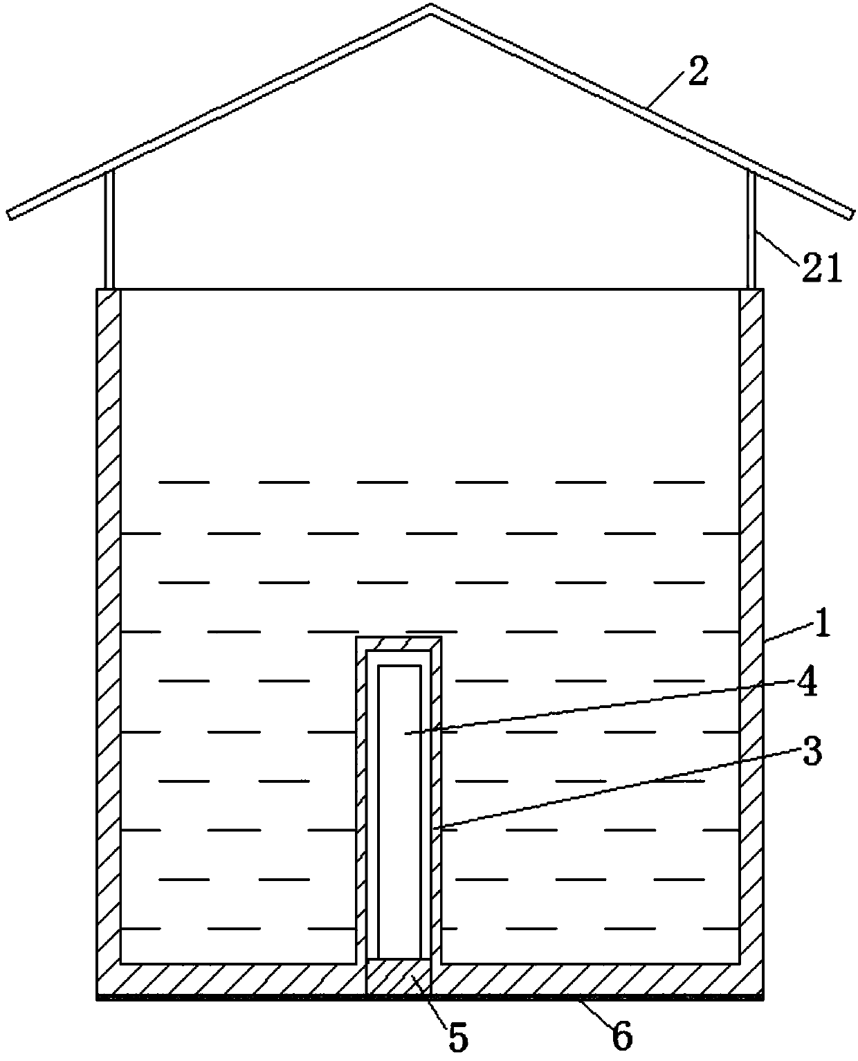 Farmland pest trapping device