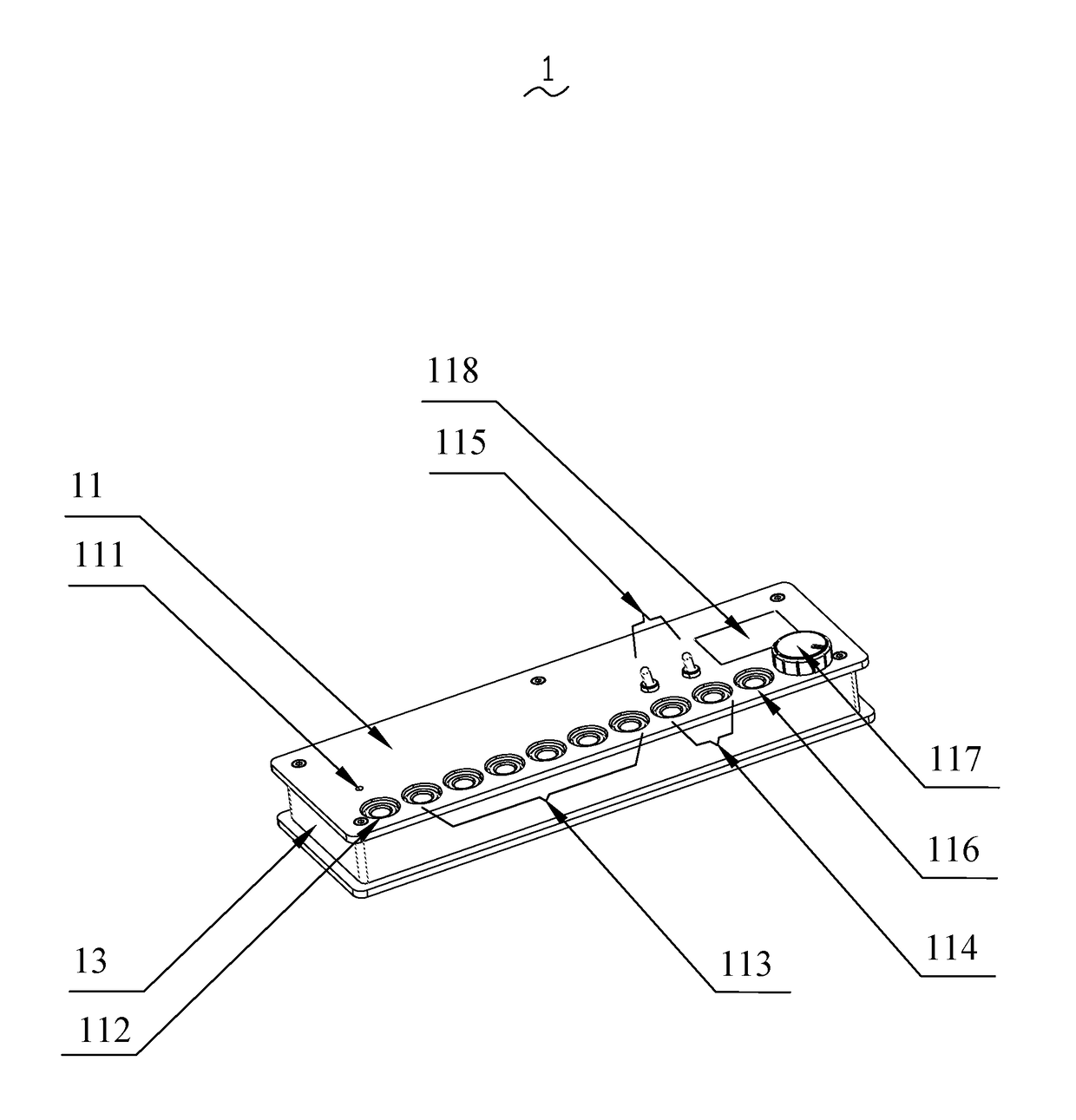 Effector Power Adapter and Effector Working System