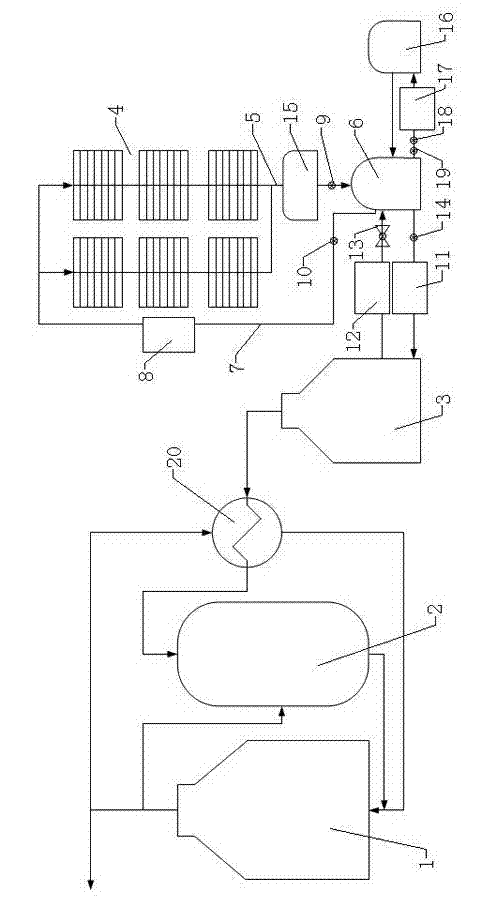 Solar boiler soft water preheating system