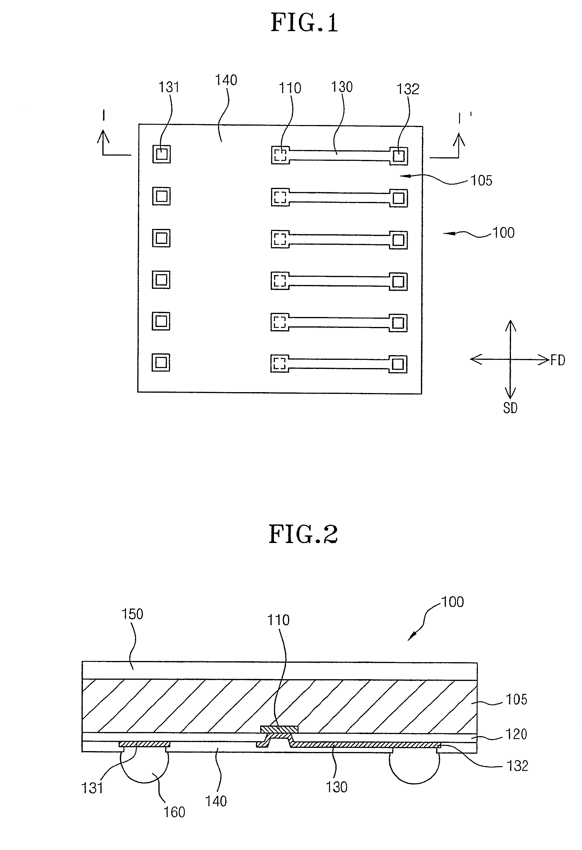 Semiconductor package and multi-chip semiconductor package using the same