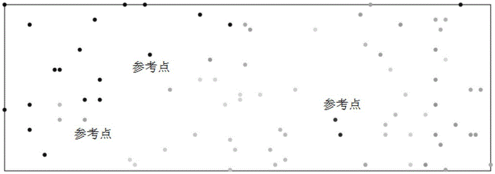 Indoor positioning method based on sparse signal fingerprint database