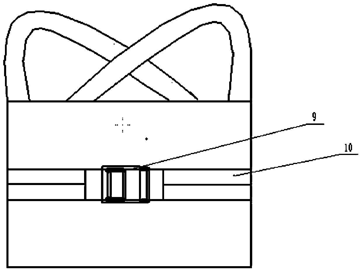 Underground protective and intelligent safety waistcoat device