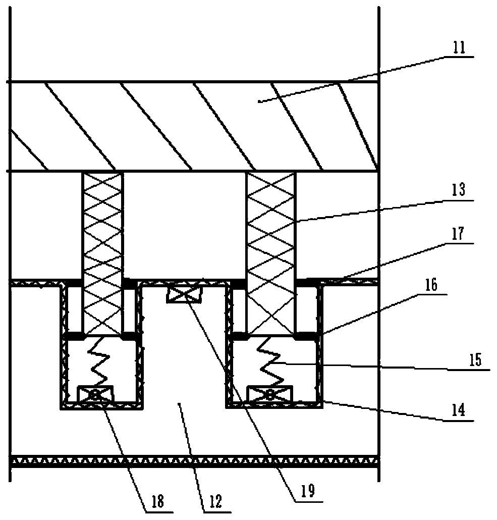 Underground protective and intelligent safety waistcoat device