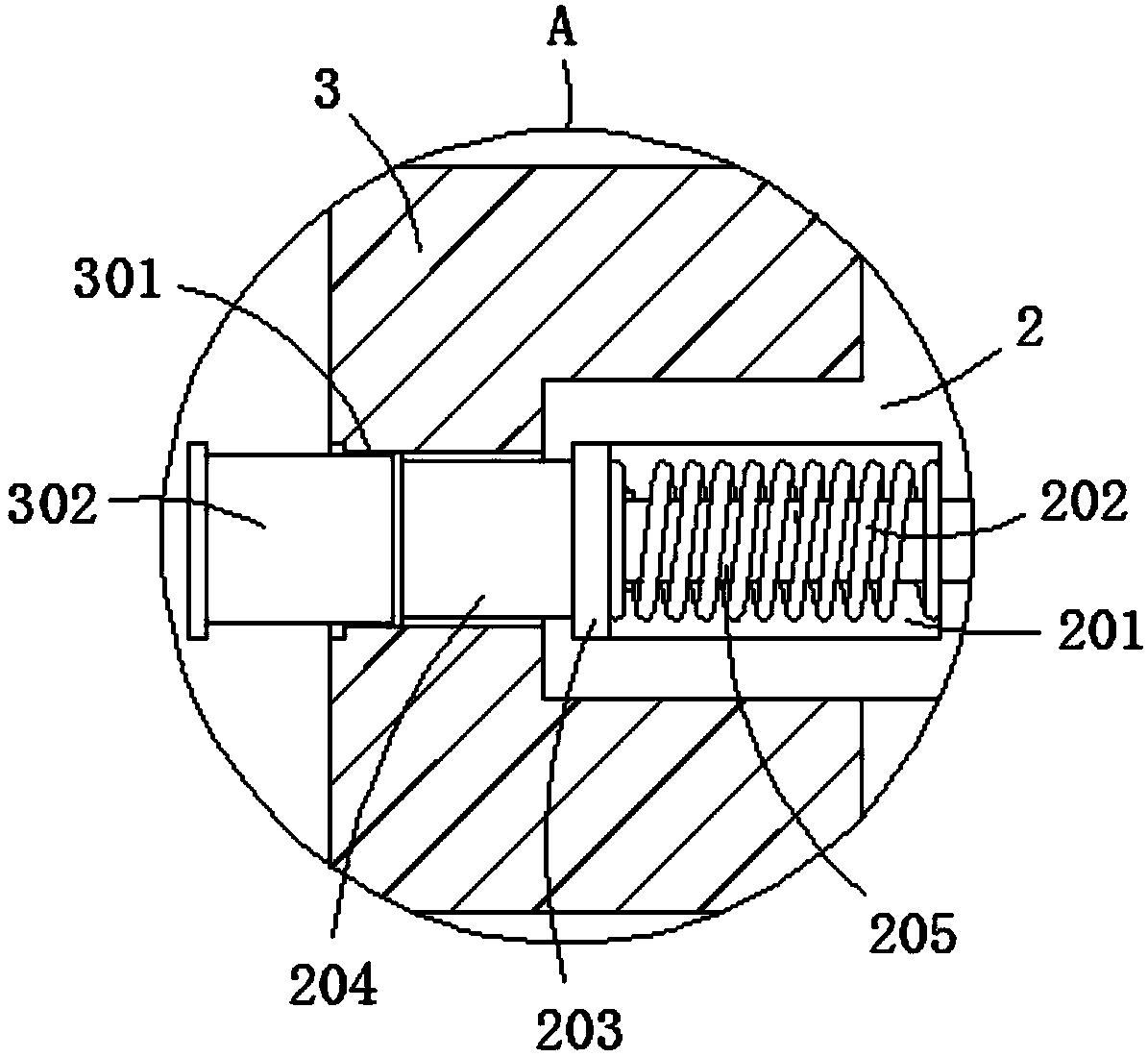 Mounting assembly for installing parking space detector