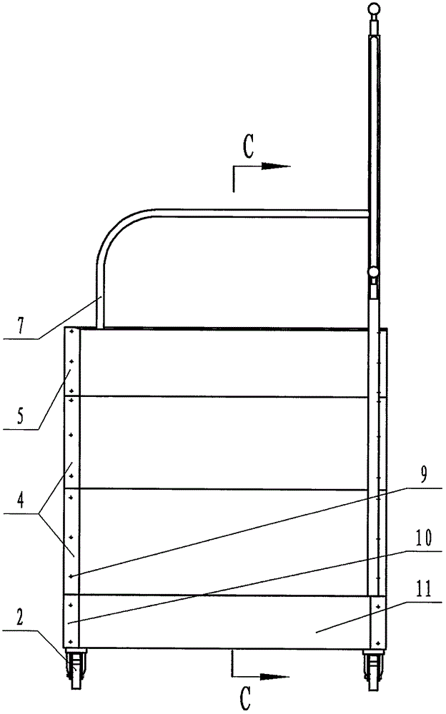 Moveable climbing ladder