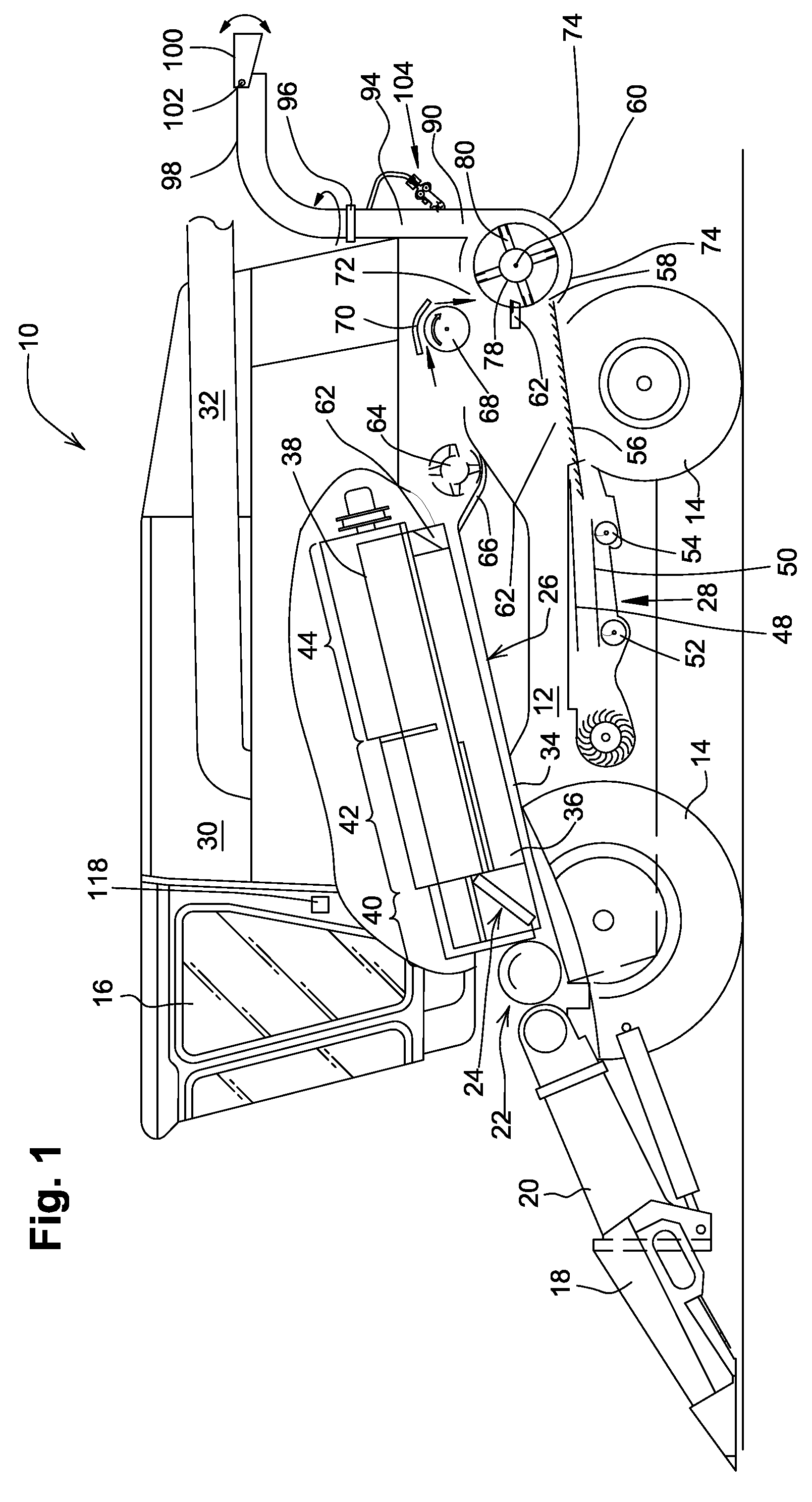 Measuring arrangement for determining the constituents of a sample taken from a crop stream