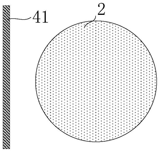 Planarization device and planarization method