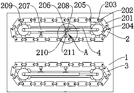 Device capable of conveniently removing barks of corners of timber