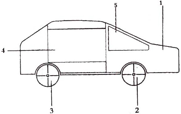 Electric automobile capable of generating electricity during walking