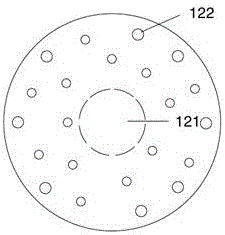 Medicine circulating type bladder instillation device